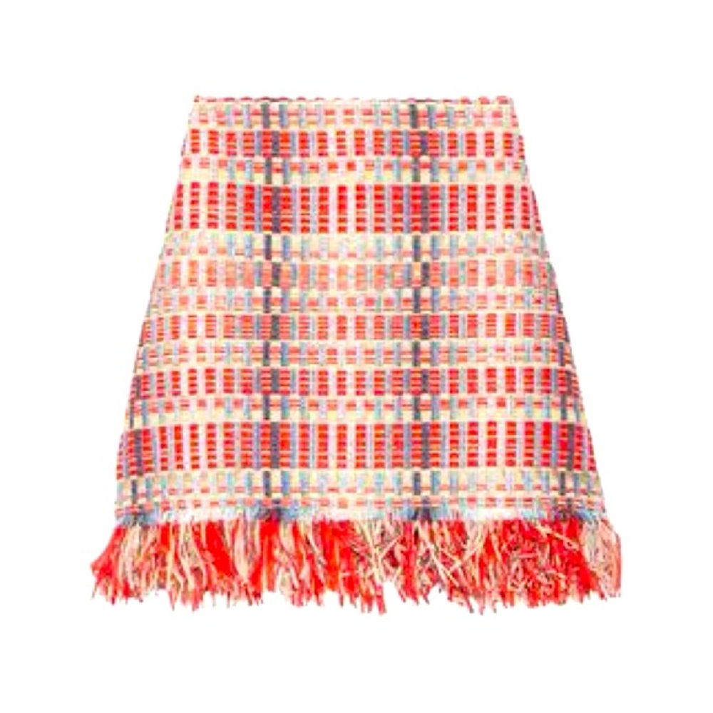 Tory Burch Tara Fringe Skirt